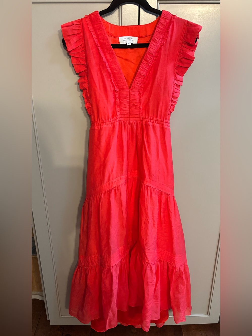 La Ligne New York Marta Dress -Red Medium